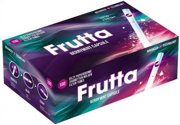 FRUTTA ClickZigaretten Hülsen/Tubes 100er BERRYMINT Geschmack Zigarettenhülsen m